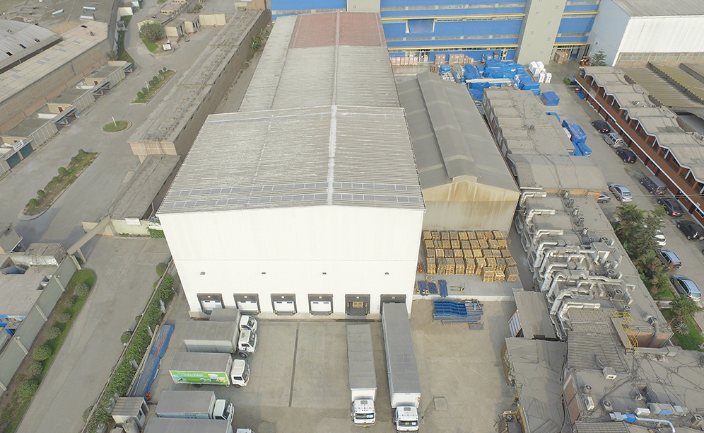Mecalux propuso la construcción de un nuevo almacén autoportante de 475 m², mide 16 m de altura y permite almacenar 780 estibas