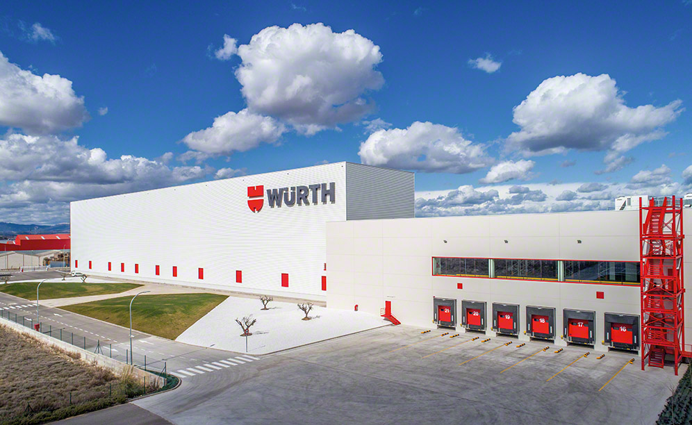Una bodega llave en mano 100% automatizada para Würth en La Rioja