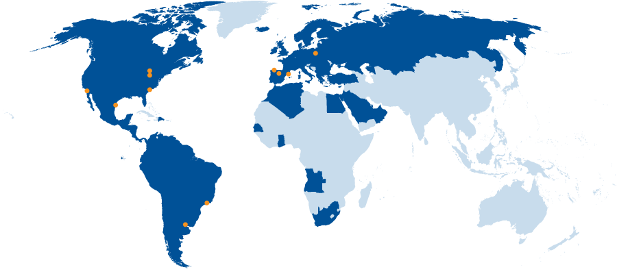 El Grupo en el mundo El Grupo en el mundo